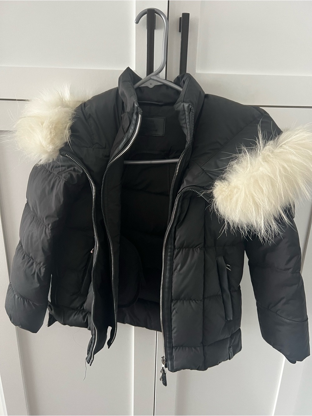 RUDSAK 5-6 years Puffer Jacket with Fur Trim - KID Winter Coat